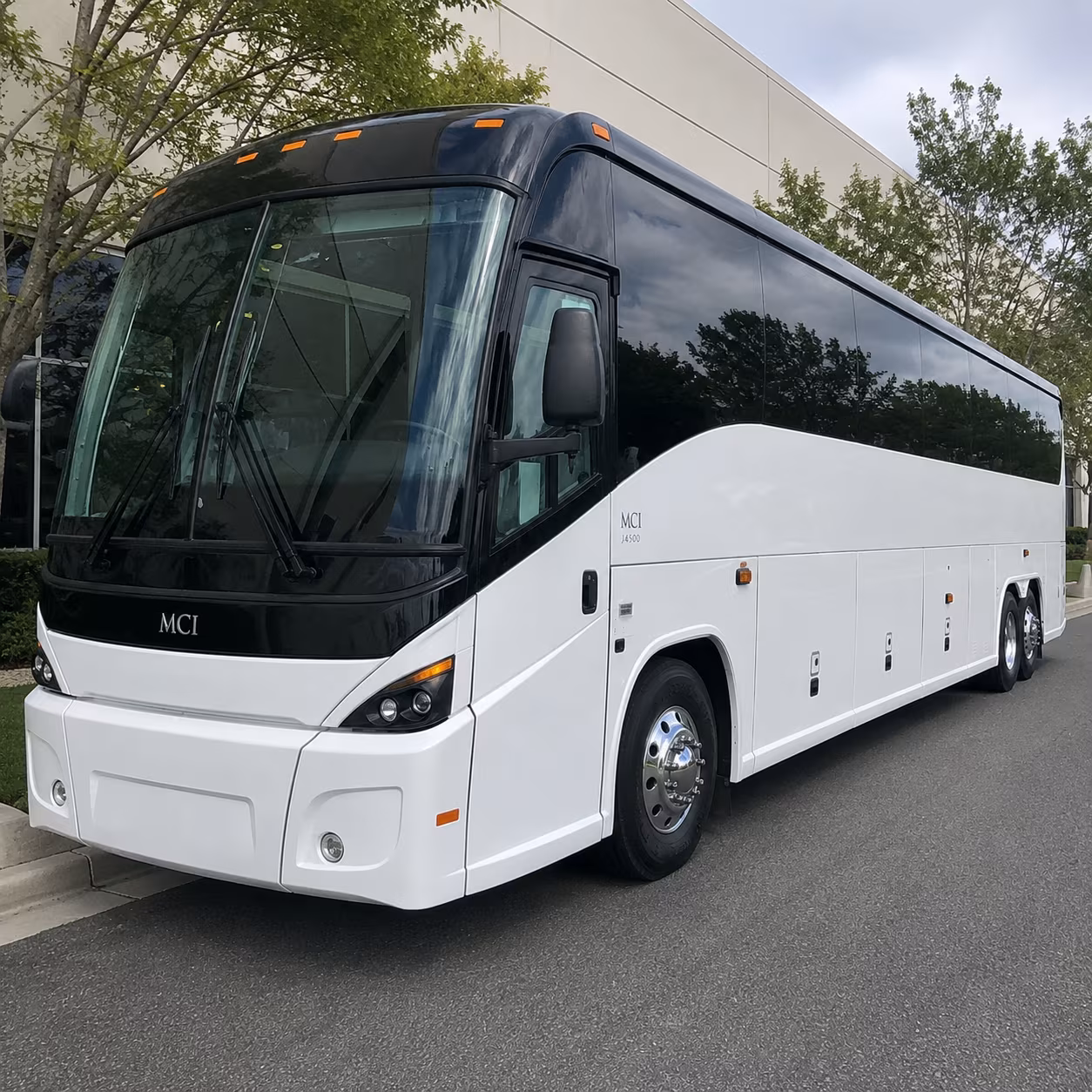 40-56 Passenger Charter Bus Exterior
