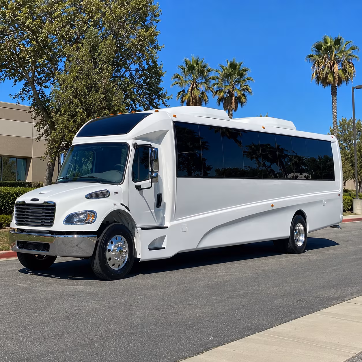 Hayward Airport Shuttle & Transportation party bus interior