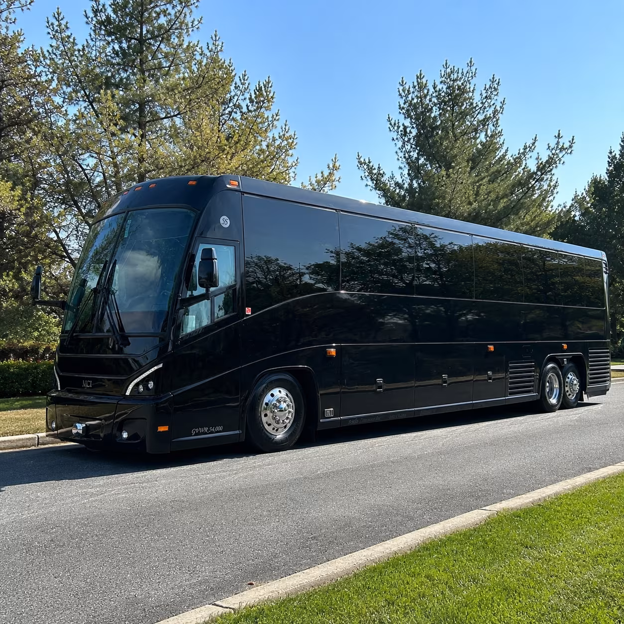 Hayward Airport Shuttle & Transportation party bus exterior