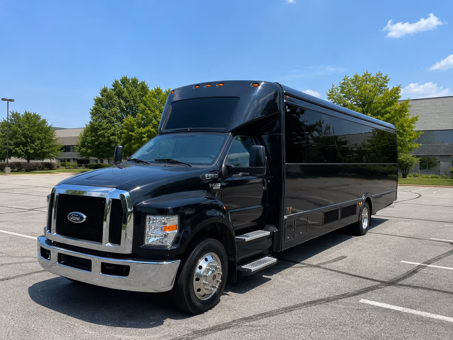Hayward Birthday, Sweet 16, & Quinceañera Transportation party bus interior