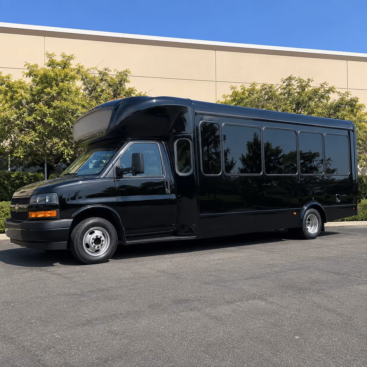 Hayward Concert & Music Festival Transportation party bus exterior