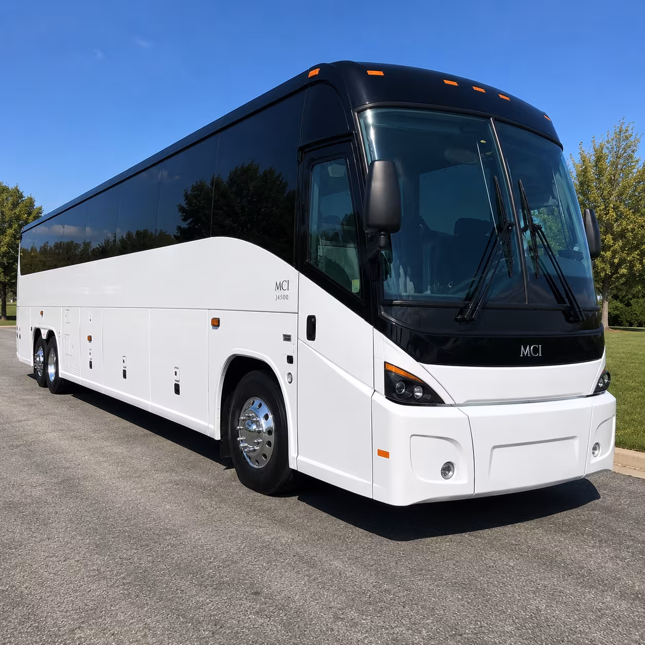 Hayward Corporate Transportation party bus exterior