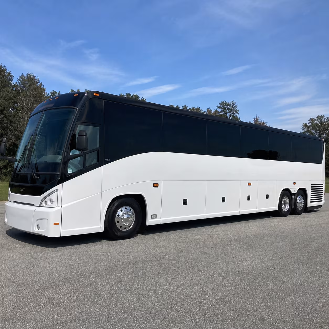 Hayward School Event Transportation party bus exterior
