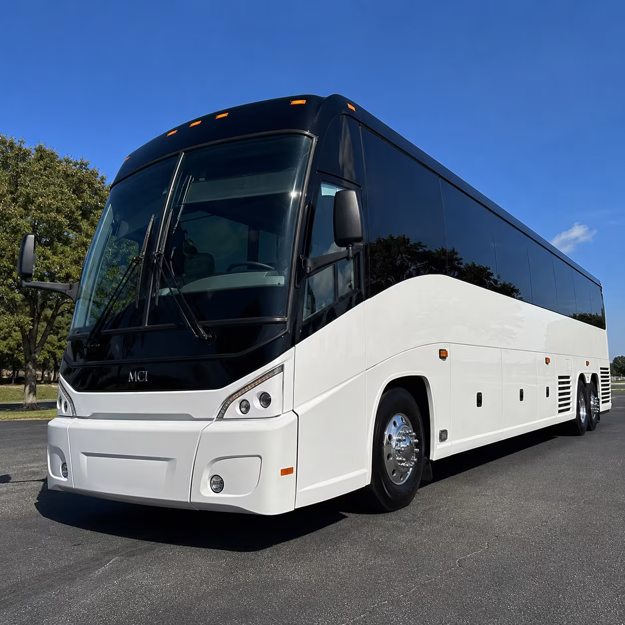 Hayward School Event Transportation party bus exterior