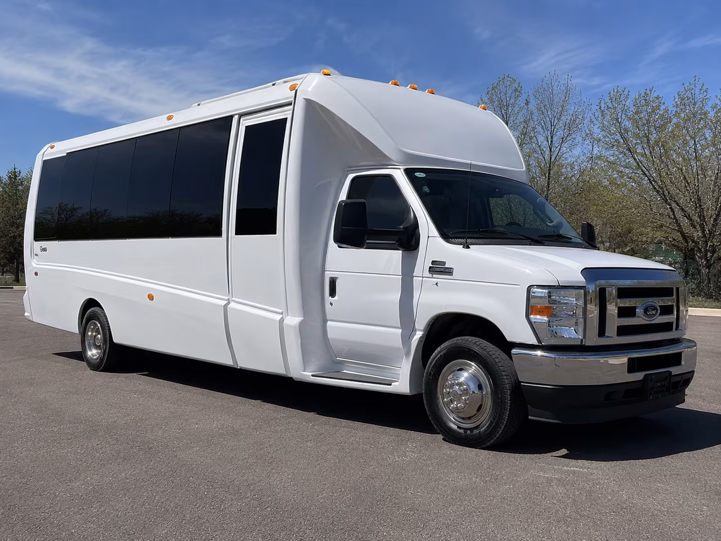 Hayward Sporting Event Transportation party bus exterior