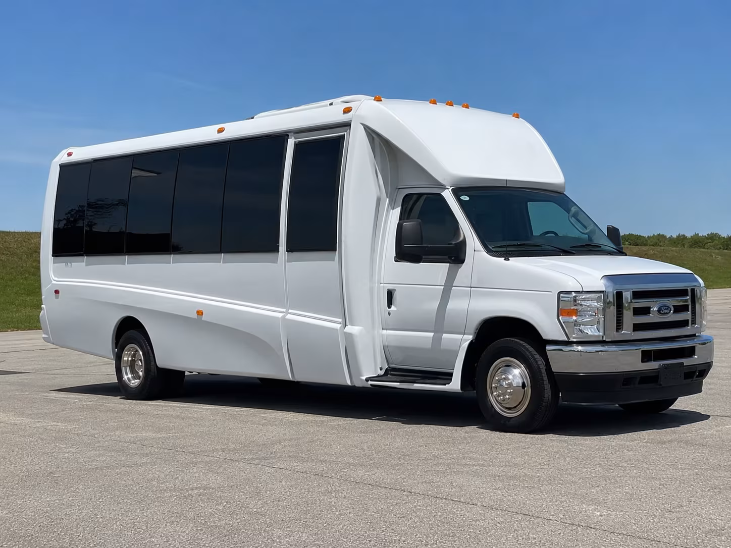 Hayward Sporting Event Transportation party bus exterior