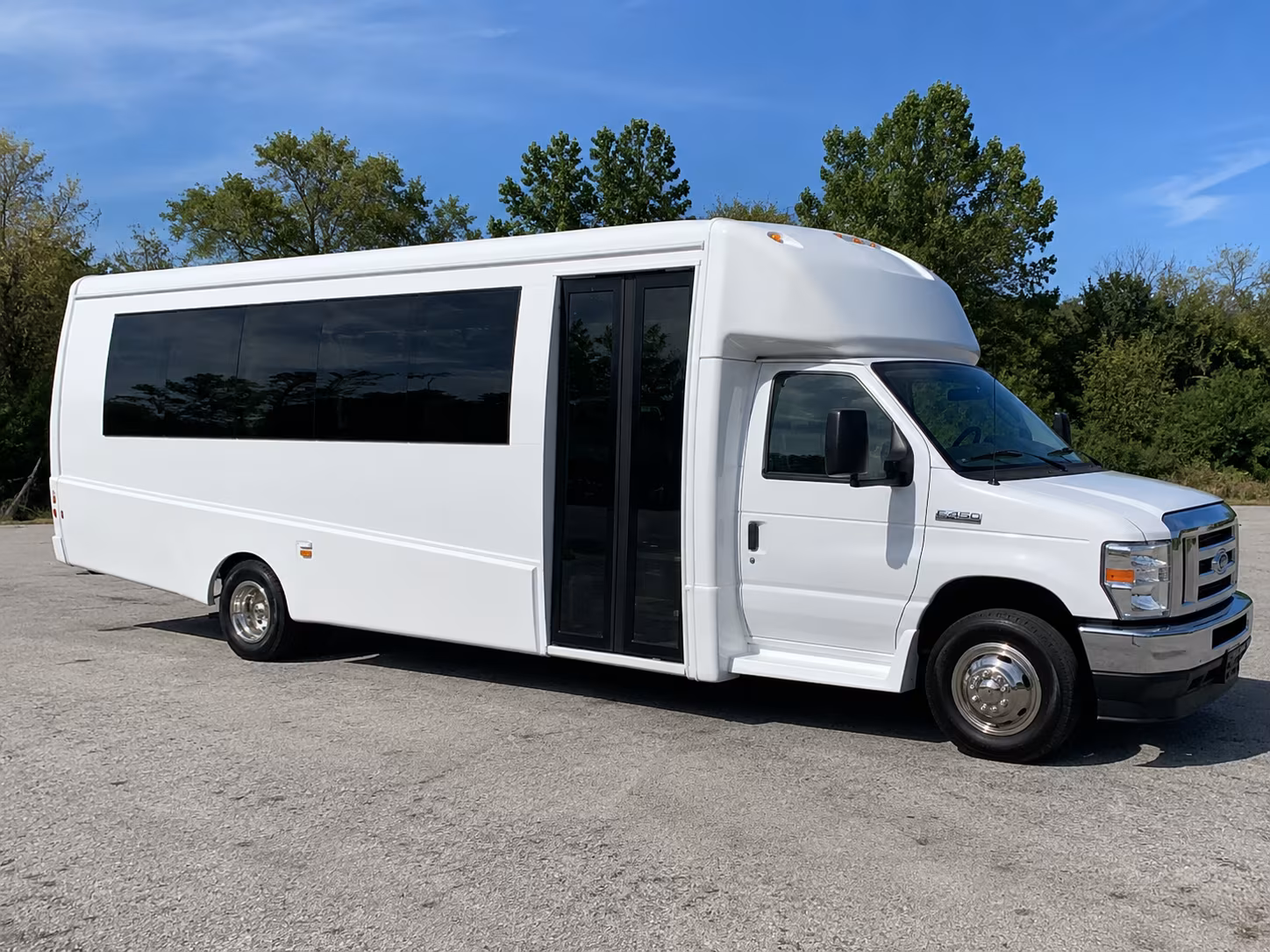 Hayward Sporting Event Transportation party bus interior