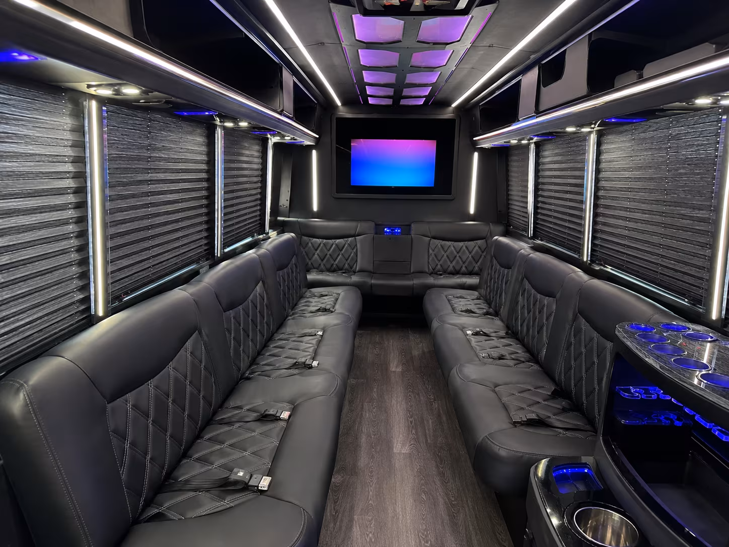 Hayward Winery Tour & Pub Crawl Transportation party bus exterior