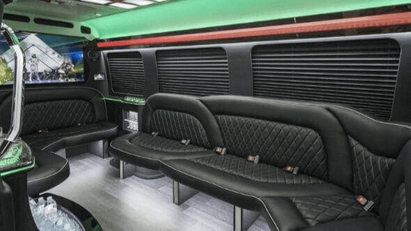 hayward 15 passenger party bus rental